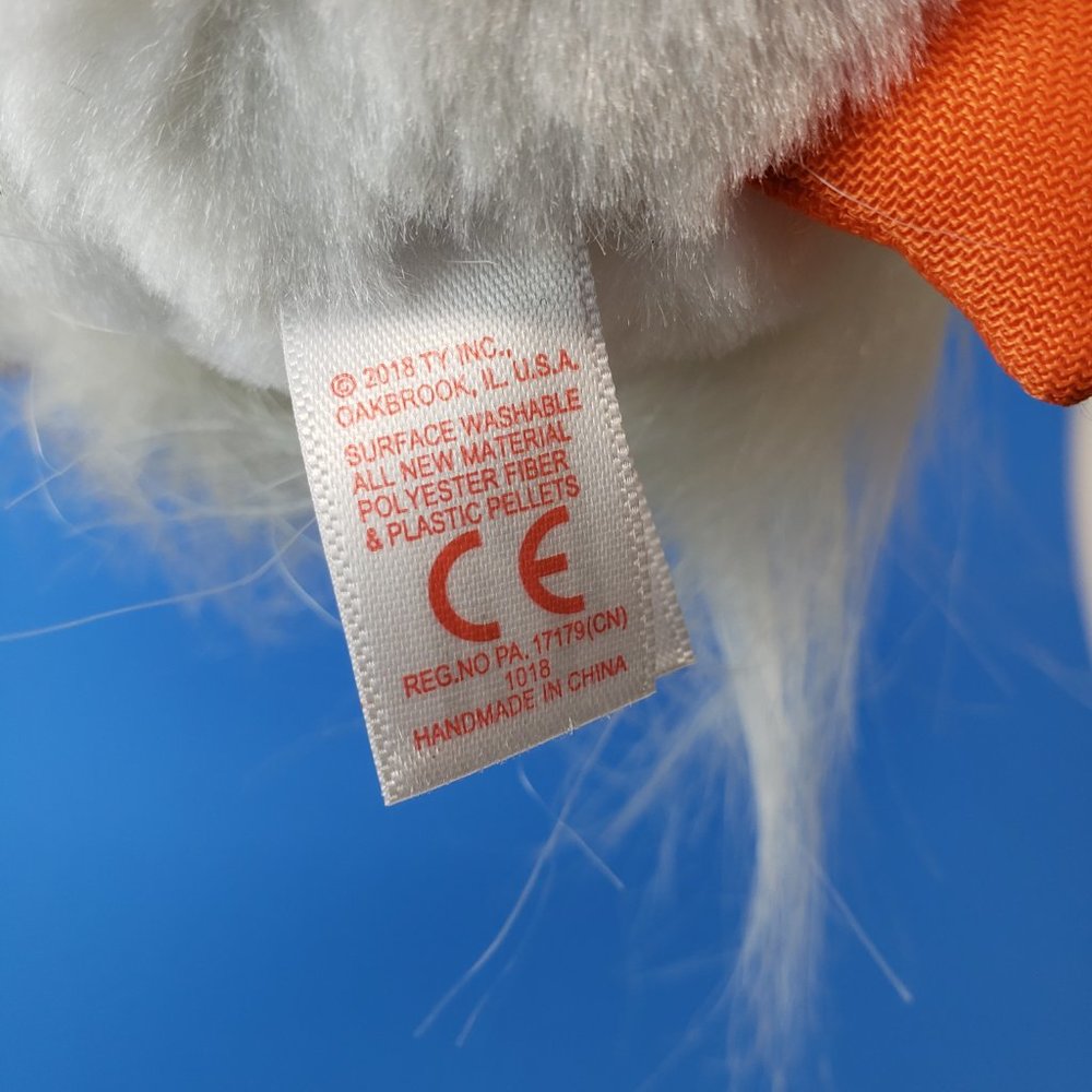 "Gracie" the Swan VelveTy Beanie Baby - Picture 11 of 11